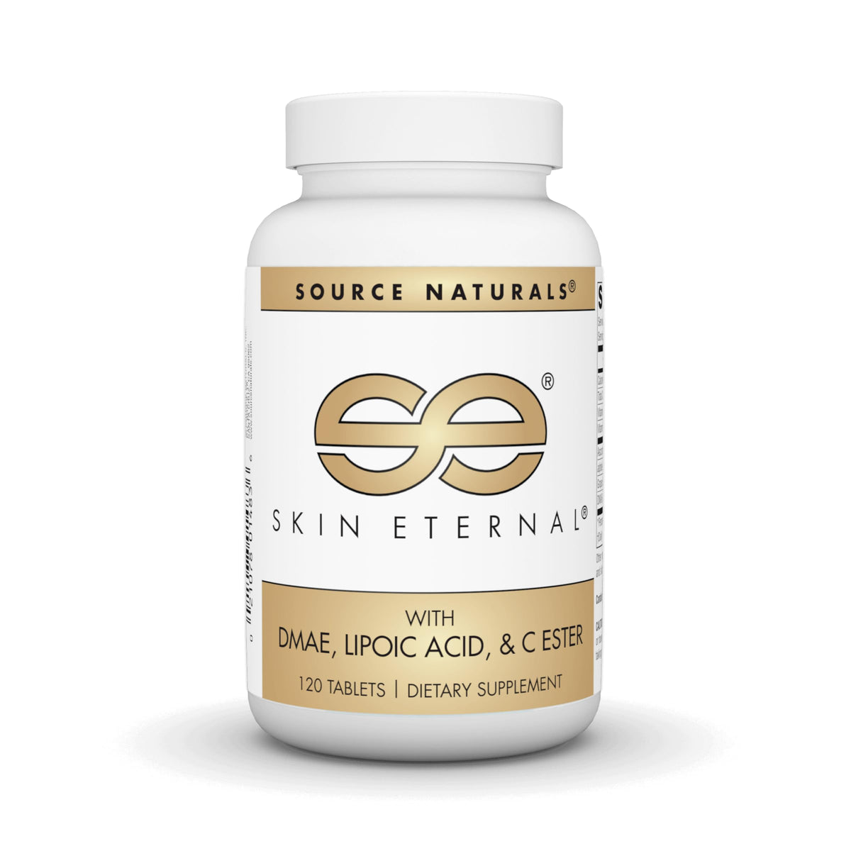 Source Naturals Skin Eternal – bouteille et dosage faciles, soutien potentiel à la fermeté de la peau.