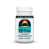 Source Naturals SOD Power tablettes 250 mg – soutien quotidien potentiel