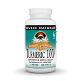 Source Naturals Turmeric 1000, bouteille: comprimés végan pour usage quotidien