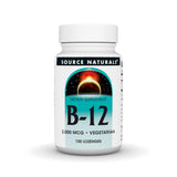 Source Naturals Vitamine B-12 2000 mcg, emballage pratique pour énergie au quotidien