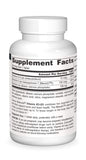 Source Naturals Vitamine K2+D3 – étiquette lisible sur la boîte, présentant la composition et les avantages.
