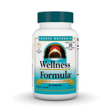 Source Naturals Wellness Formula, bouteille de comprimés, soutien immunitaire quotidien.