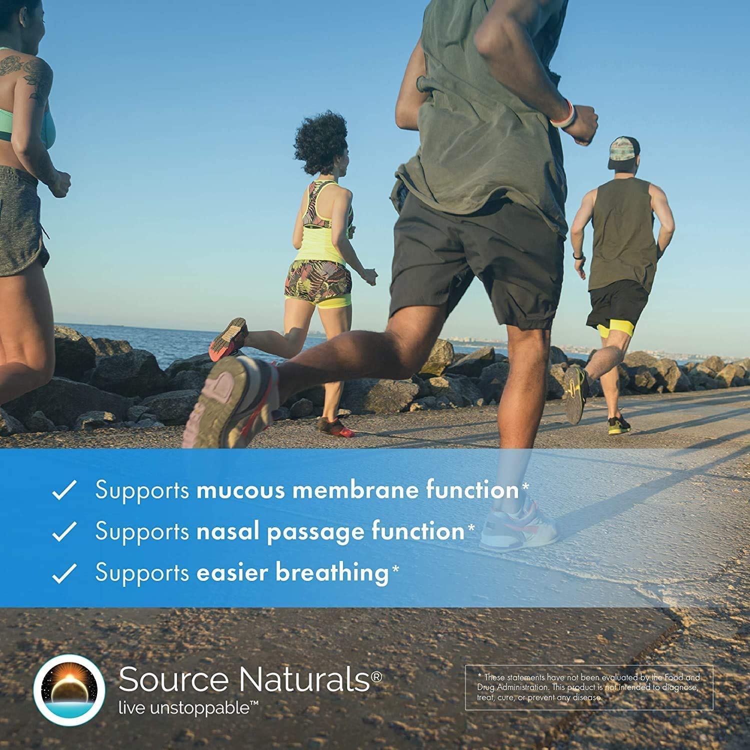 Source Naturals Wellness Formula – emballage clair, informations clés visibles.