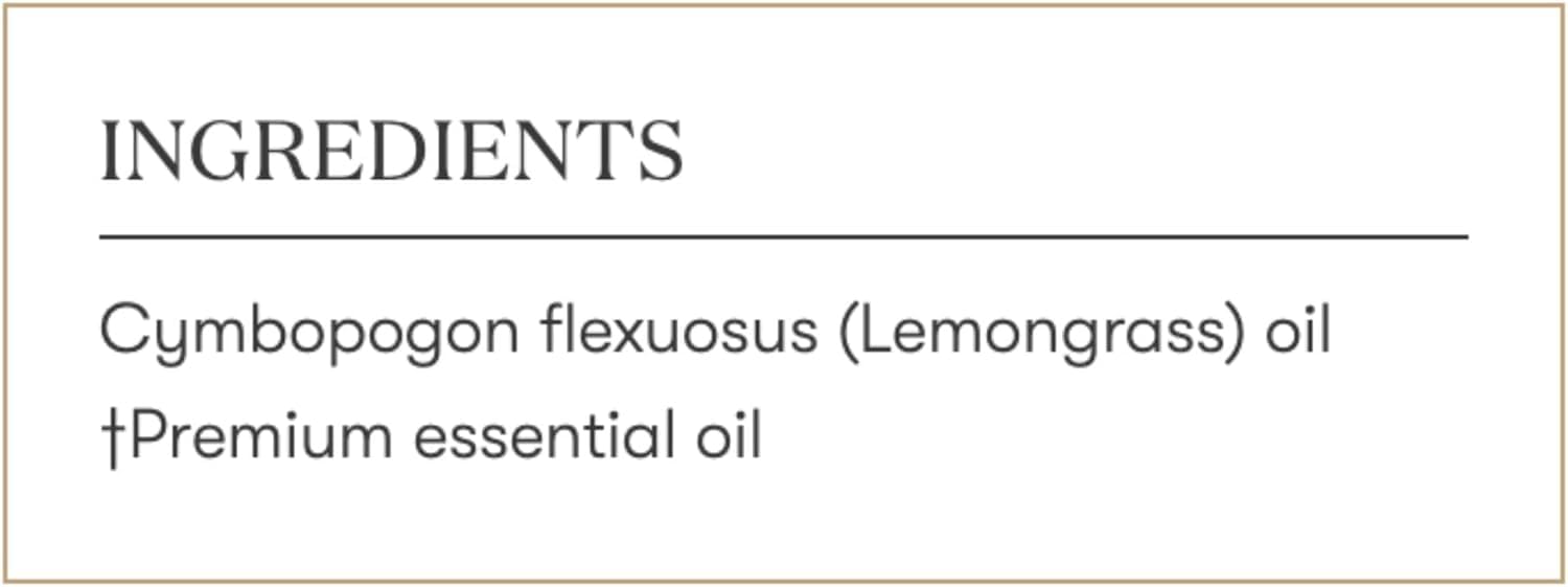 Citronnelle Young Living pour produits ménagers, ajoutant une touche fraîche et naturelle.