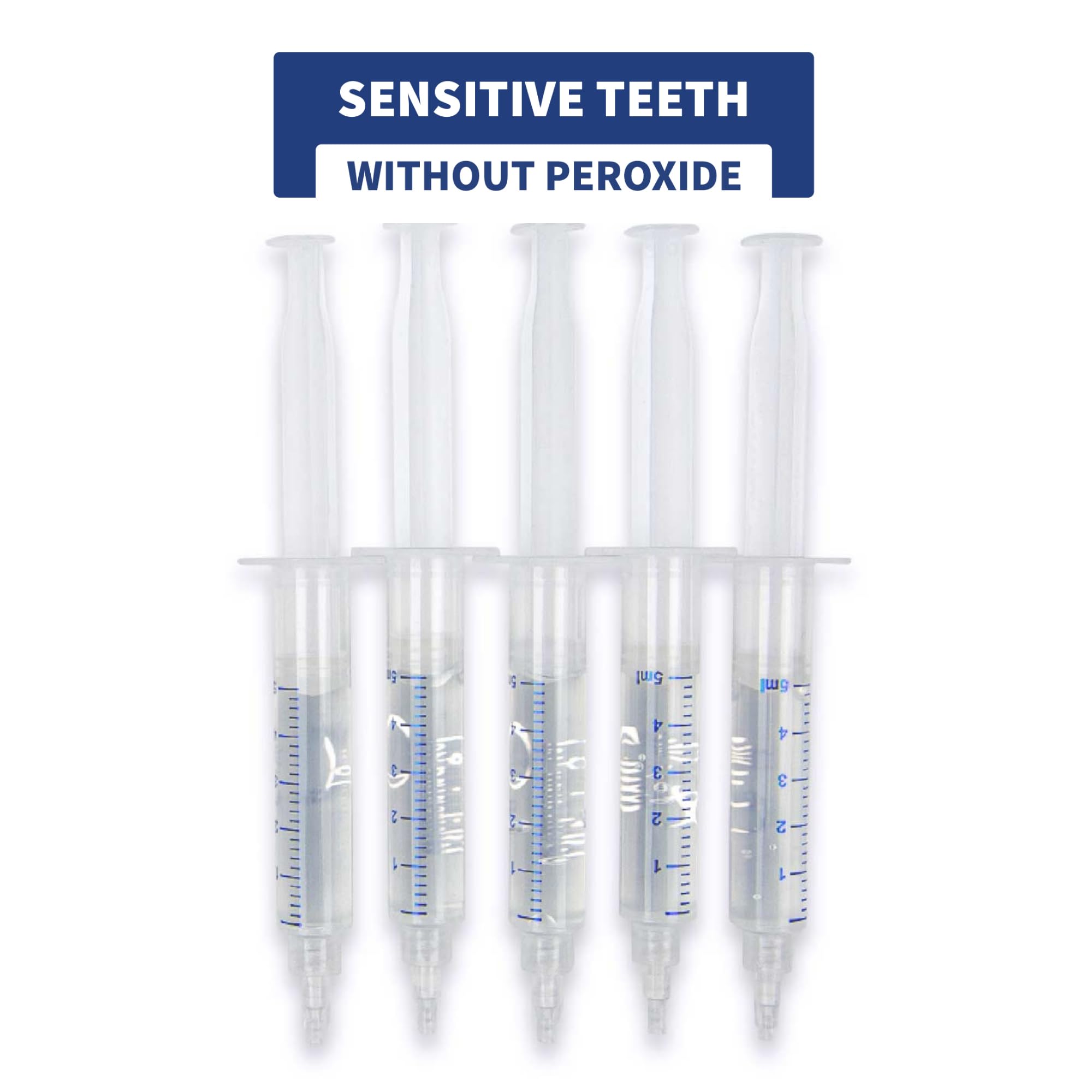 Gel blanchiment dentaire SOVA White en seringues pour dents sensibles