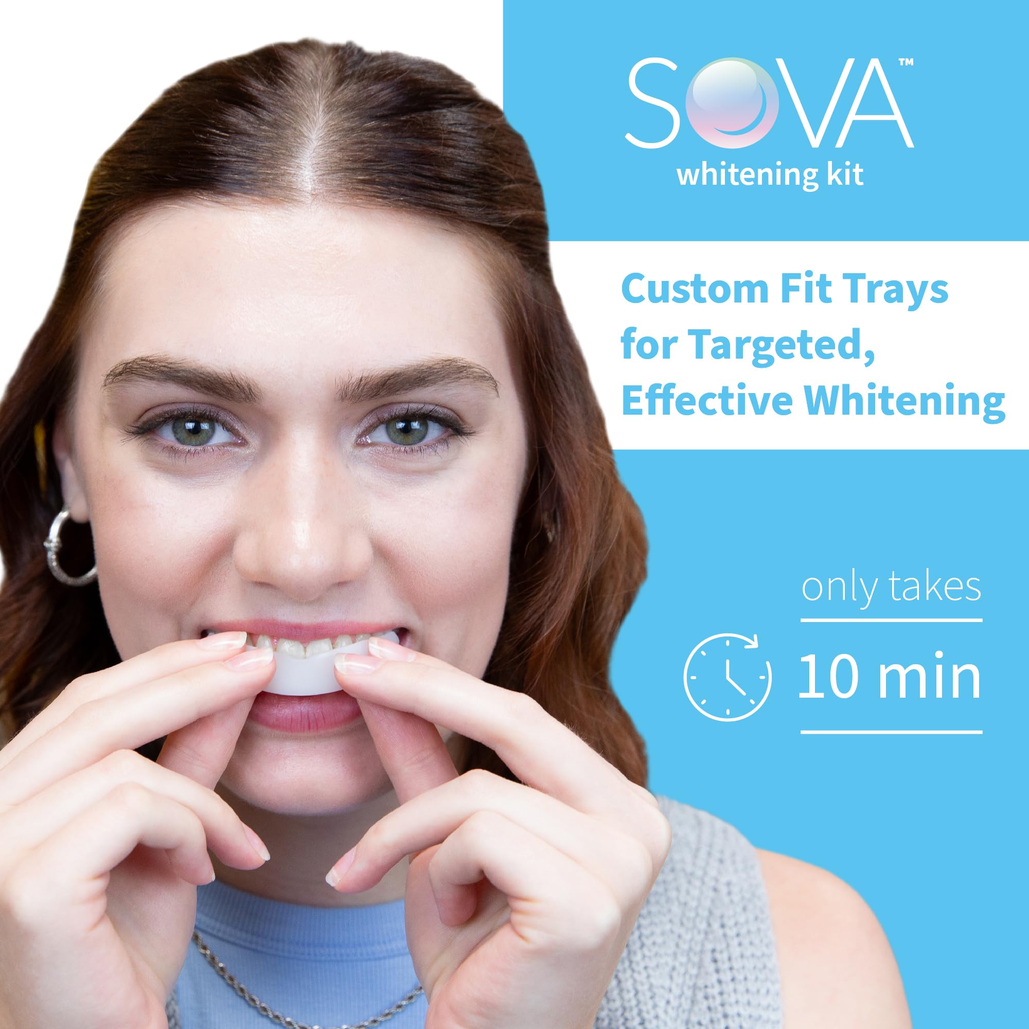 SOVA White Kit : applicateurs de gel pour une mise en place homogène