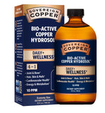 Sovereign Copper bioactif: bouteille-verre prête pour utilisation quotidienne et sûre