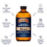 Sovereign Copper bioactif: usage quotidien facile avec cuivre biodisponible