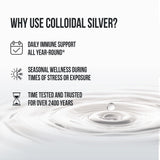 Dose simple à ajouter dans l eau avec Sovereign Silver