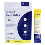 Sowell Electrolytes sachet citron: hydratation rapide et naturelle.