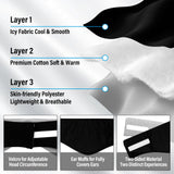 SpacePower bandeau-ajustable-sommeil offre un ajustement sûr pour toutes les tailles.