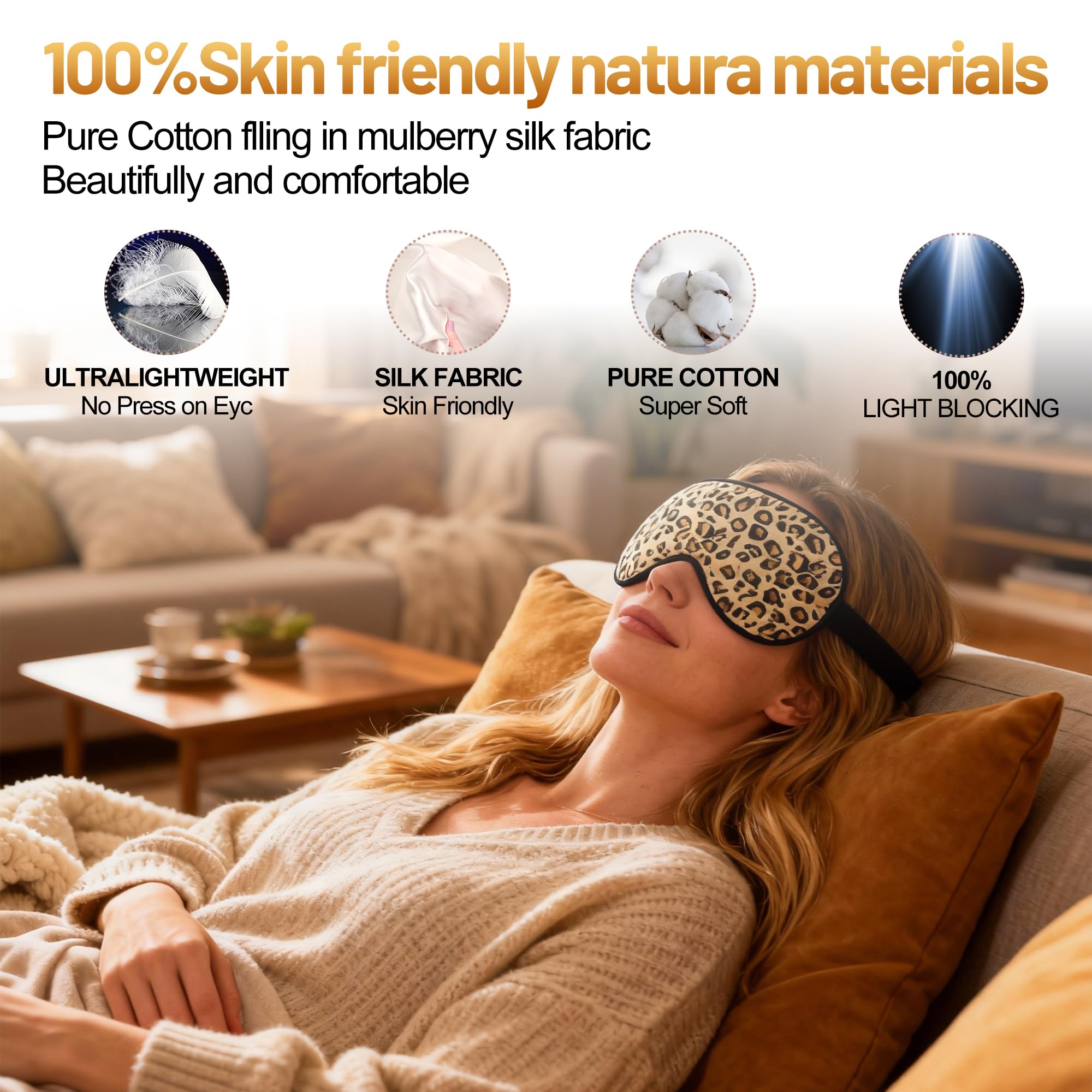 Masque SpacePower confort et contour ergonomique pour visage et yeux