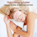 Spacepower masque en soie avec bandeau élastique réglable, ajustement sûr.