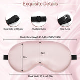 Spacepower masque en soie, texture douce respectant la peau et relaxation.