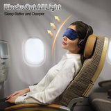 SpacePower masque soie pour méditation yoga : favorise concentration et détente visuelle.