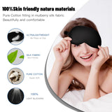 SpacePower masque-sommeil, bande reglable, ajustement personnalisé sans pression.