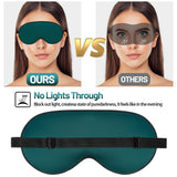SpacePower masque sommeil design fin et confort optimal autour des yeux.