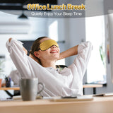 Spacepower masque soie pour méditation et yoga, yeux couverts.