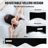 SpacePower masque-sommeil portable idéal pour avion, train et camping.
