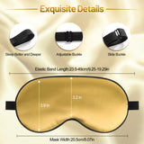 Spacepower masque soie respirant, bande ajustable pour un port stable.