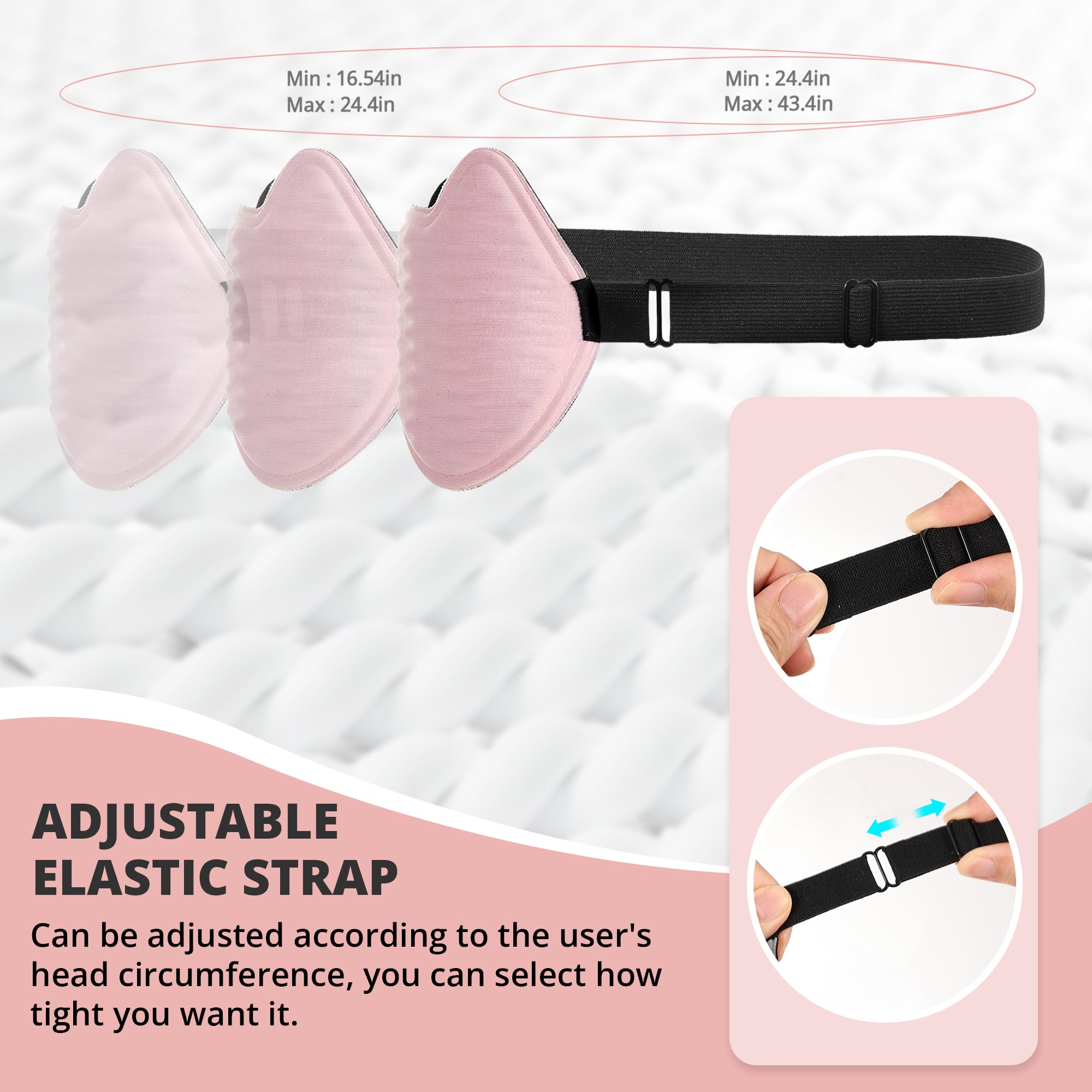 SpacePower mousse mémoire, rembourrage enveloppant pour bloquer la lumière.