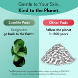 Sparkle-ingrédients-dorigine-vegetale: douceur végétale pour la peau.