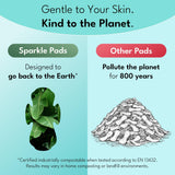 Sparkle sans parfum idéal pour peau sensible et usage quotidien.