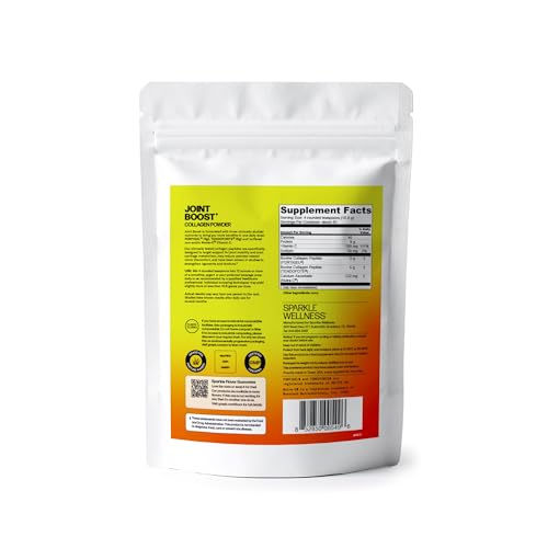 Cuillère-dose Sparkle Wellness Fortigel Tendoforte, dosage pratique pour boissons.
