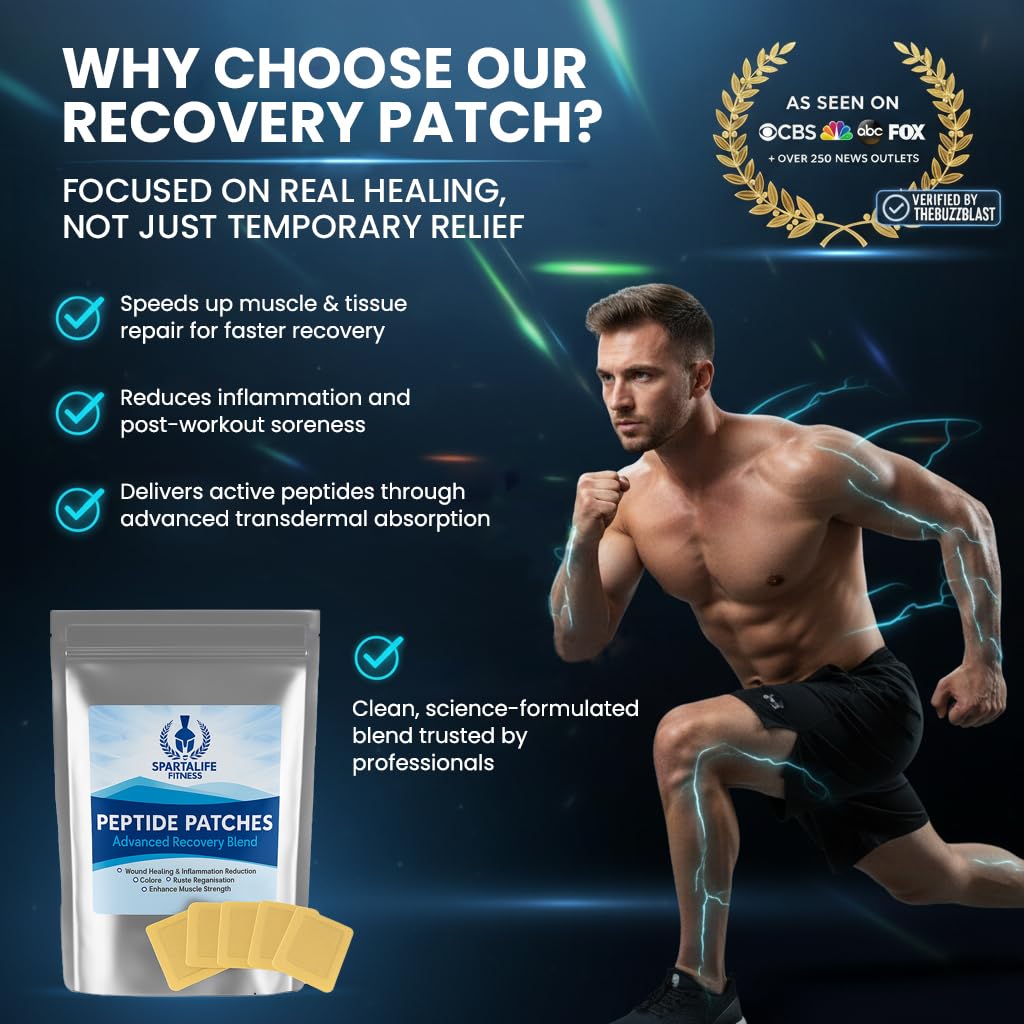 Patch SpartaLife réduction potentielle de l’inflammation pendant l’entraînement.