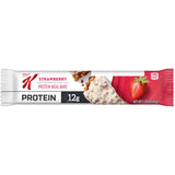 Portion individuelle de barre Special K protéine fraise idéale pour le bureau.
