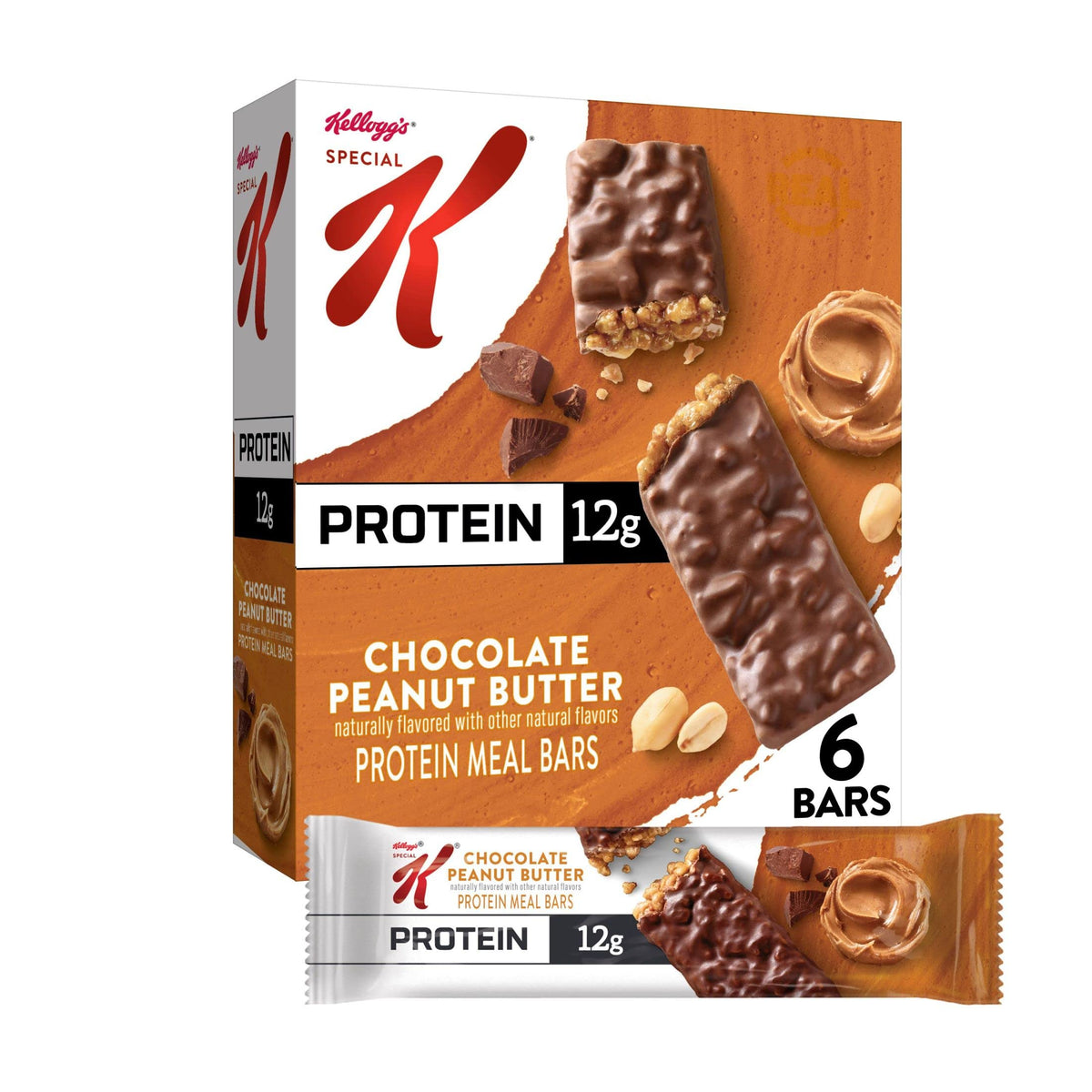 Special K barre-repas chocolat beurre-de-cacahuète, idéale pour un petit-déjeuner rapide