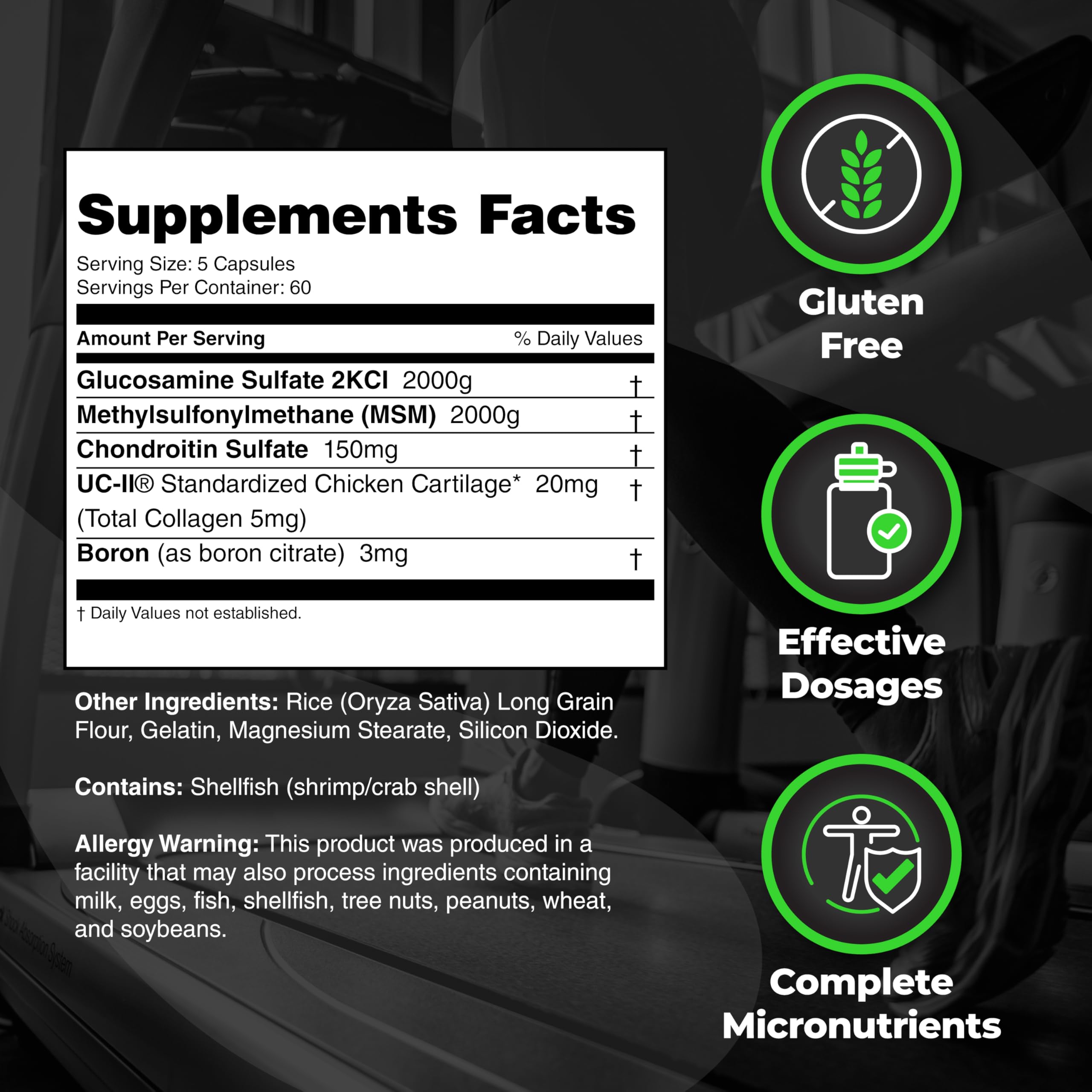 Arthrolyze glucosamine sulfate – dose efficace pour le cartilage.