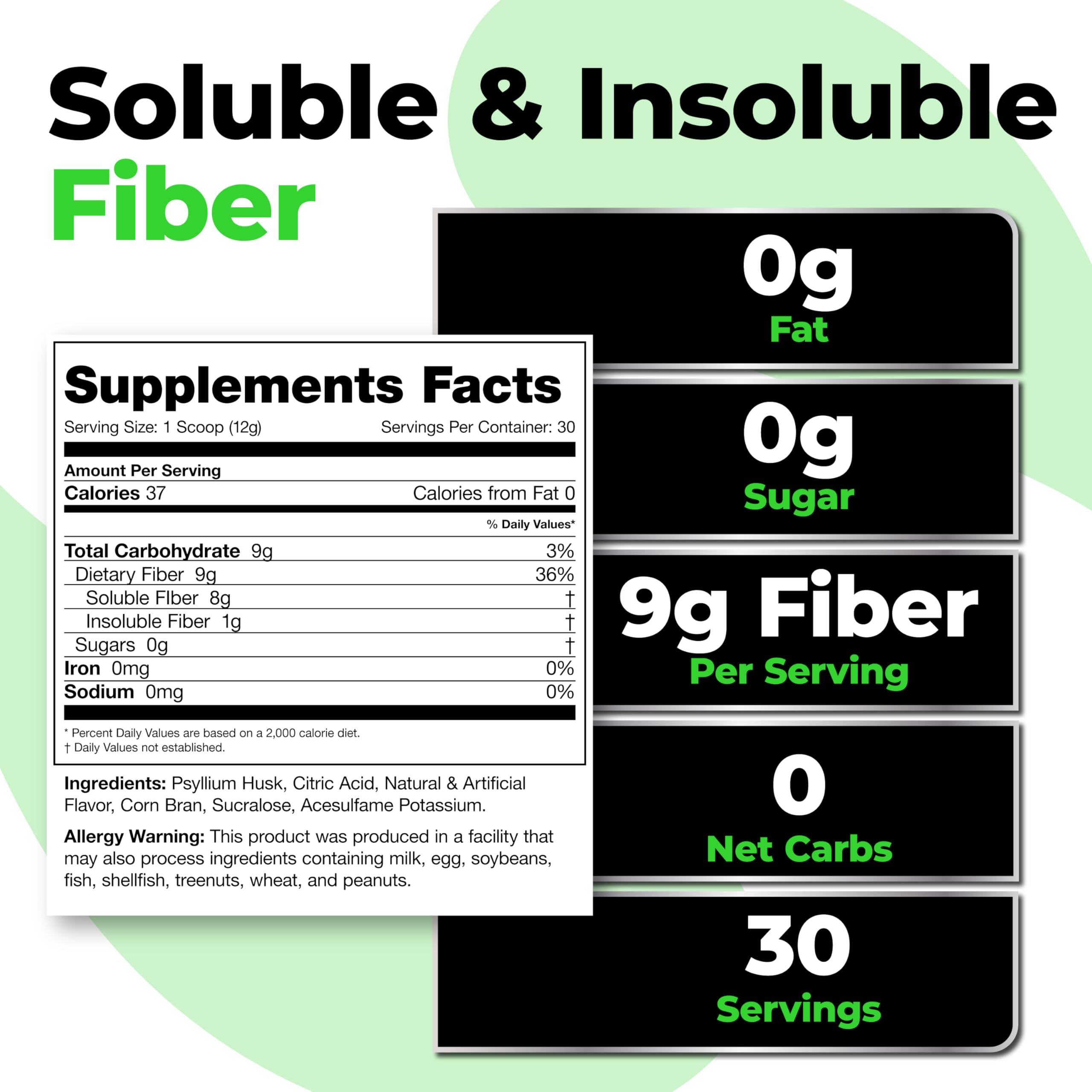 Fiberlyze bouteille, emballage pratique pour une utilisation régulière