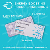 Speed Labs Gomme Caféine Menthe — prise en main rapide et discrète