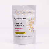 Utilisation quotidienne facile des gommes Speed Labs énergie pour travail et sport.