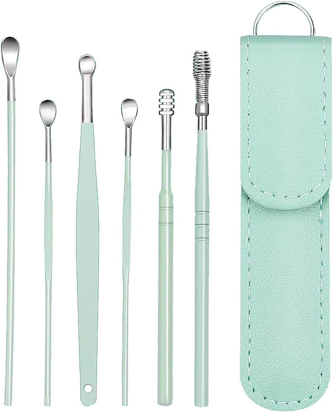 Speetop kit-nettoyage-oreilles 6 pieces, pratique pour le soin familial