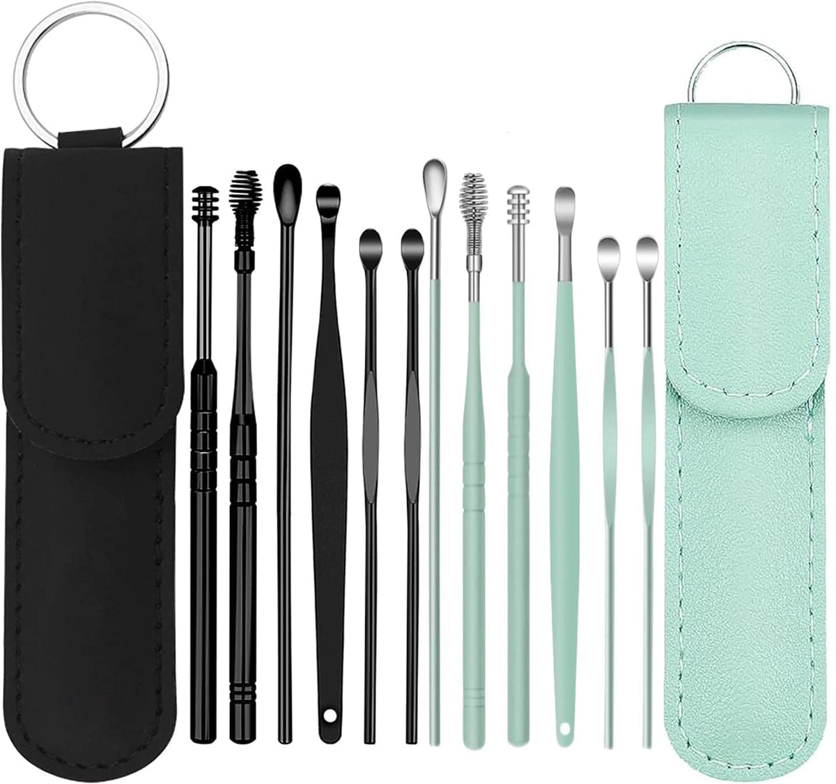 Speetop kit oreille 12 pièces avec étui, rangement pratique et hygiène facilitée.