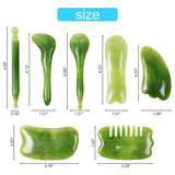 SPENCER Gua Sha durable, résine naturelle pour longue utilisation.