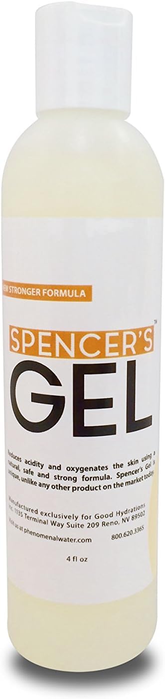 Spencer's Gel Alkaline 4oz – bouteille prête pour une application rapide sur la peau