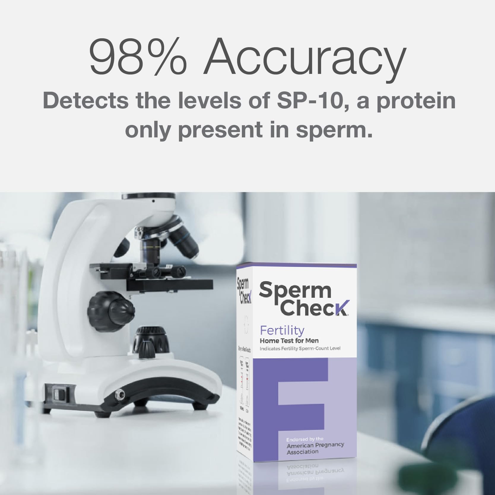 SpermCheck Fertilité: vérification en moins de 30 minutes, discrétion assurée.
