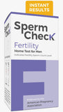 SpermCheck Fertilité: le kit pratique avec boîte et guide pour démarrer rapidement.