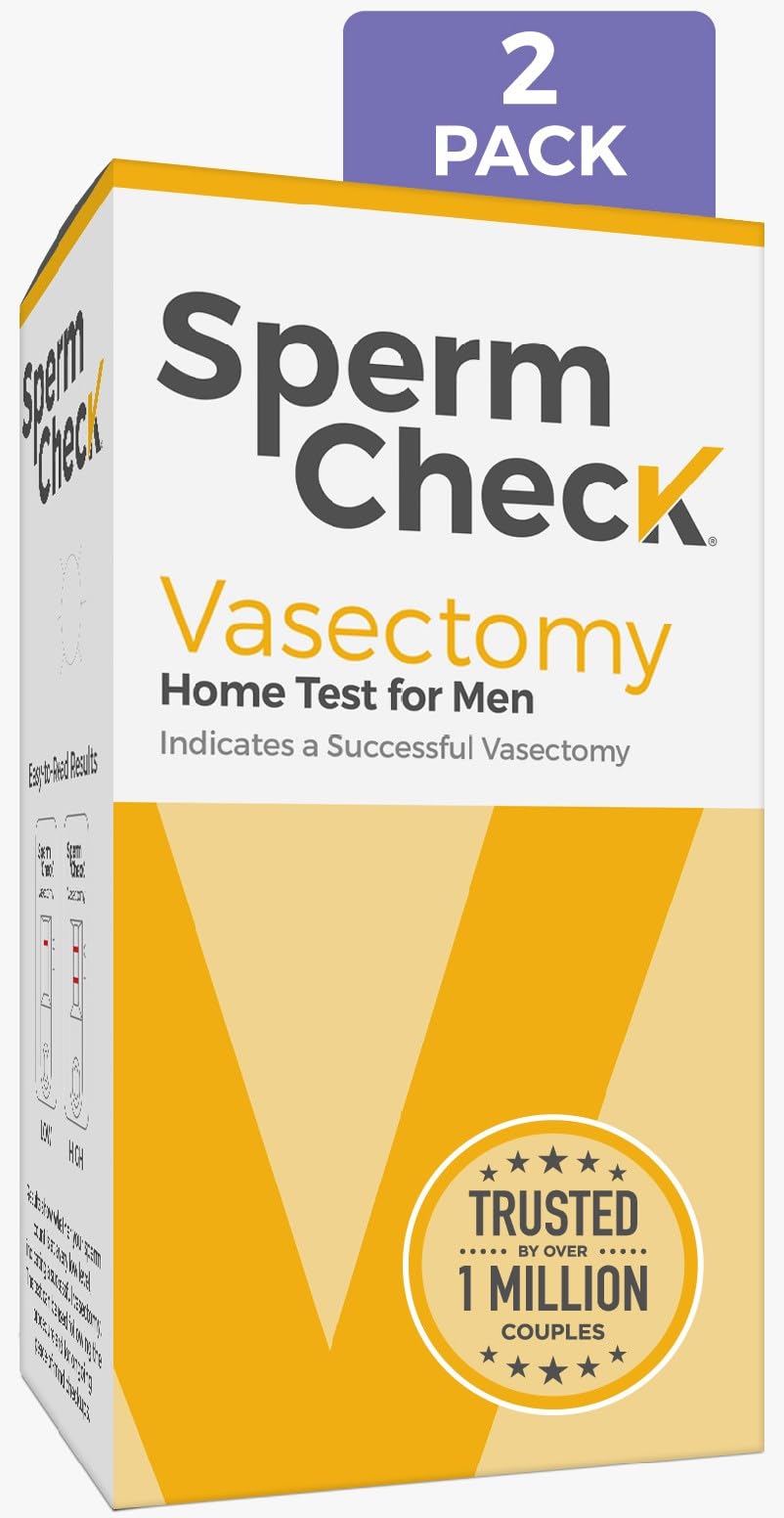 SpermCheck kit vasectomie – résultats clairs et rapides à lire.