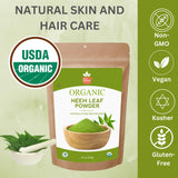 SPICY ORGANIC Neem Powder en pâte pour soin peau et ongles.