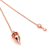 Spirit Hunter coffret pendule en laiton rose doré, rangement pratique et cadeau élégant.