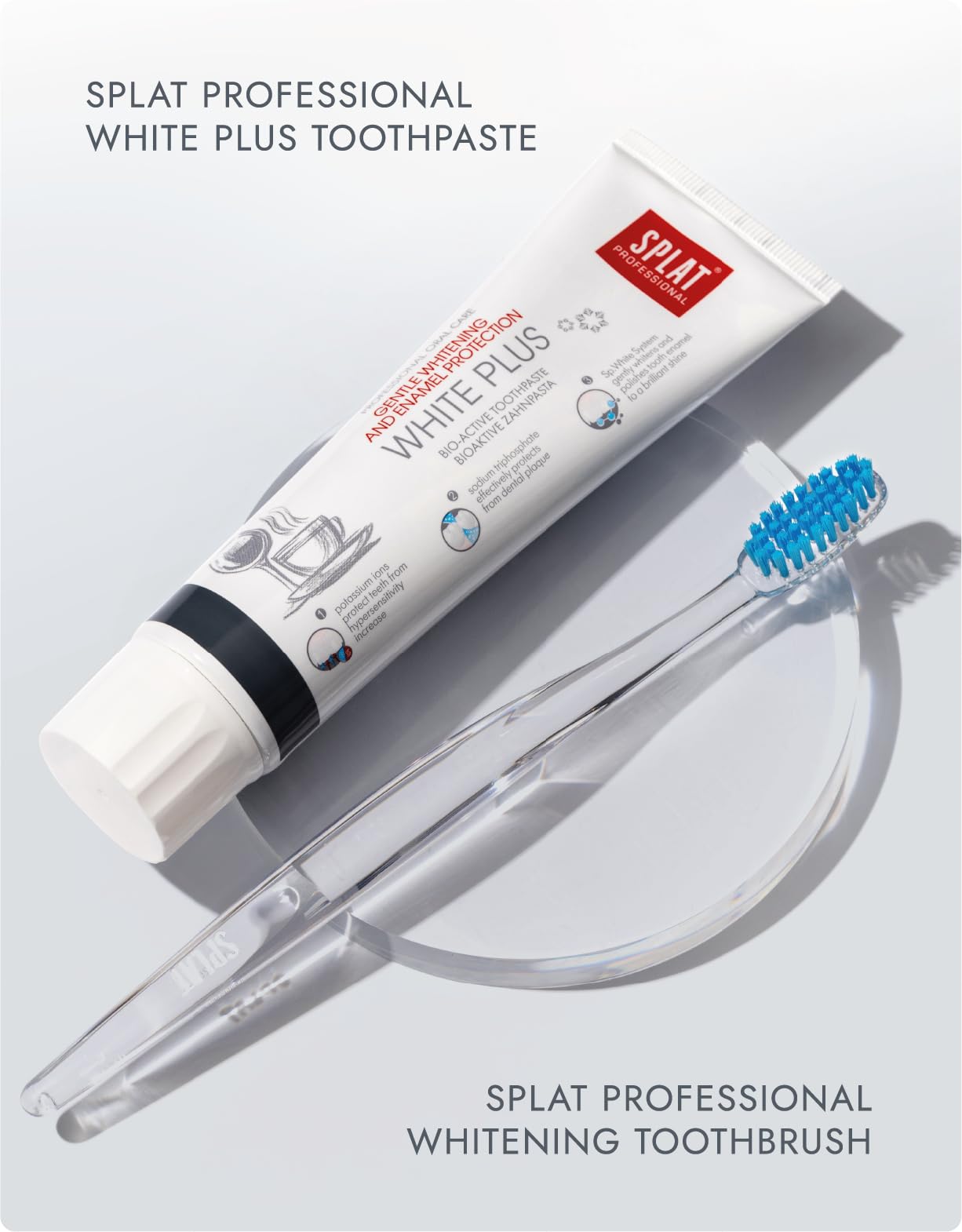 SPLAT White Plus protection durable contre la plaque dentaire