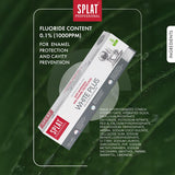 SPLAT White Plus taches café thé vin rouge visuellement réduites