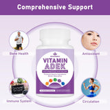 Spliferkou ADEK capsules végétariennes, faciles à avaler.