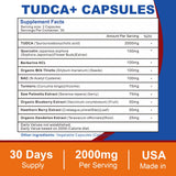 Spliferkou Tudca: capsules végétariennes faciles à avaler pour le soutien digestif.