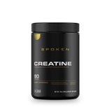 Spoken Créatine Monohydrate en bouteille pour la force et la performance.