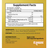 Spoonful Mini Omega3 - emballage pratique: gélules faciles à emporter.